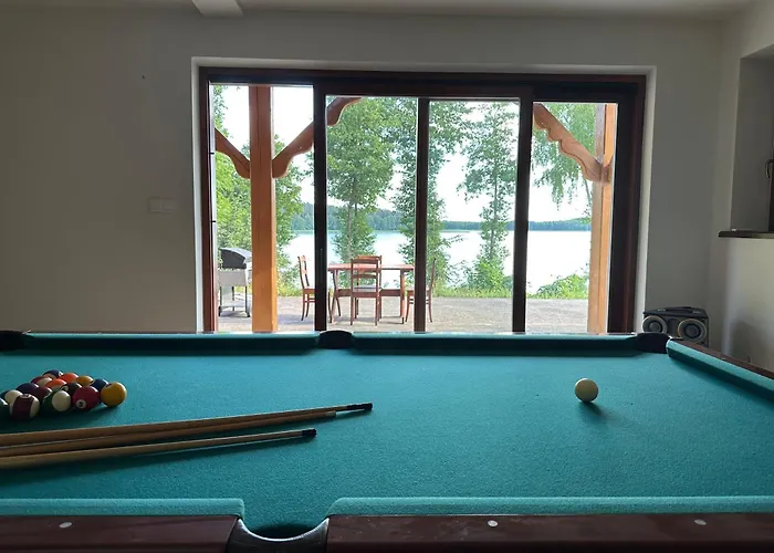 Dom Z Linia Brzegowa Nad Jeziorem Rynskim - Mazury *