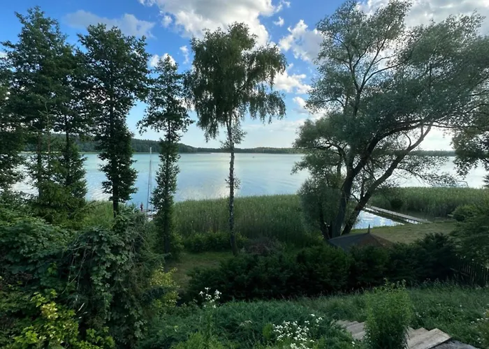 Dom Z Linia Brzegowa Nad Jeziorem Rynskim - Mazury
