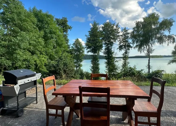 Dom Z Linia Brzegowa Nad Jeziorem Rynskim - Mazury *