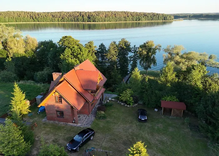 Dom Z Linia Brzegowa Nad Jeziorem Rynskim - Mazury * Wejdyki